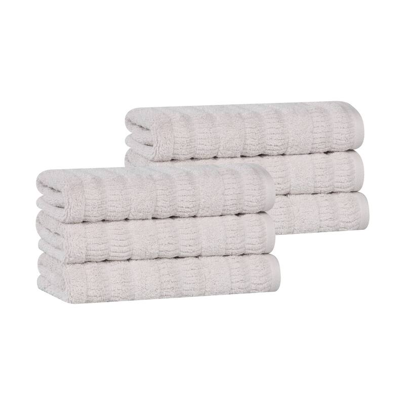 Superior Mika Smart Twist Viscose Cotton Blend Hand Towels, Set of 6