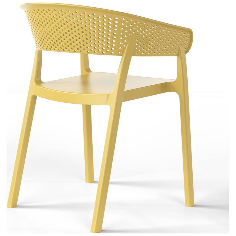 Frond and Form 4-Person Outdoor Round Dining Set