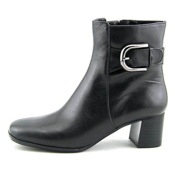nine west square toe ankle boots