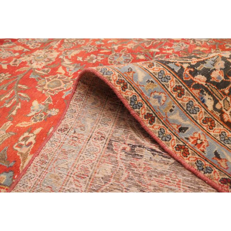 ECARPETGALLERY Hand-knotted Antalya Vintage Red Wool Rug - 9'2 x 13'2