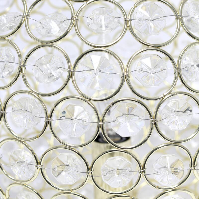Crystal Ball Sequin Table Lamp