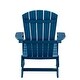 preview thumbnail 5 of 8, Plastic Folding Adirondack Chair