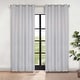 preview thumbnail 62 of 68, Superior Shimmer Washable Room Darkening Curtains, Set of 2 Panels 52" x 108" - Chrome