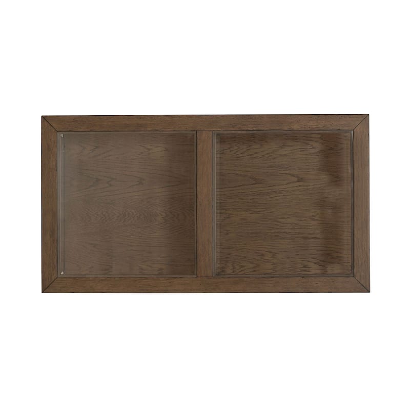 Liberty Furniture Bayhill Trellis Glass Top Cocktail Table, End Table Options