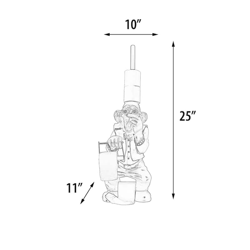 Toilet Monkey TP Holder