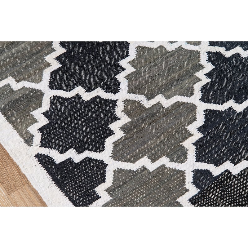 Novogratz by Momeni California Greyback Hand Woven Cotton Area Rug