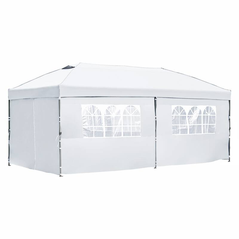 10x20 Pop Up Canopy with Sidewalls