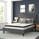preview thumbnail 4 of 120, Tufted Platform Bed with 10in. Pocket Spring Mattress