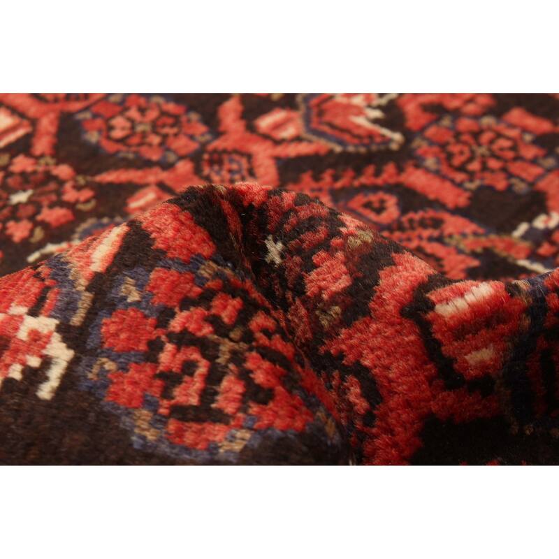 ECARPETGALLERY Hand-knotted Andelz Black Wool Rug - 3'5 x 10'0