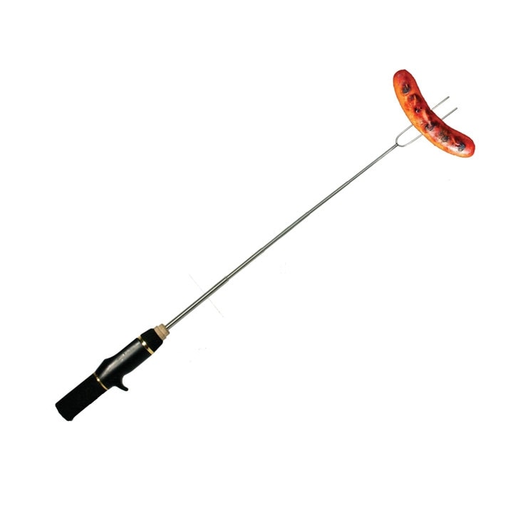 Fishing Rod Collapsible Hot Dog Fork - As Pictured - Bed Bath