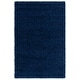 preview thumbnail 16 of 15, SAFAVIEH Hudson Shag Helke Shag Rug 4' x 6' - Navy - Rectangle