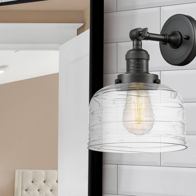 Innovations Lighting 203-12-8 Bell Sconce Bell 12" Tall Wall Sconce