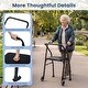 preview thumbnail 19 of 18, Costway Folding Walker for Seniors, Lightweight Aluminum Mobility