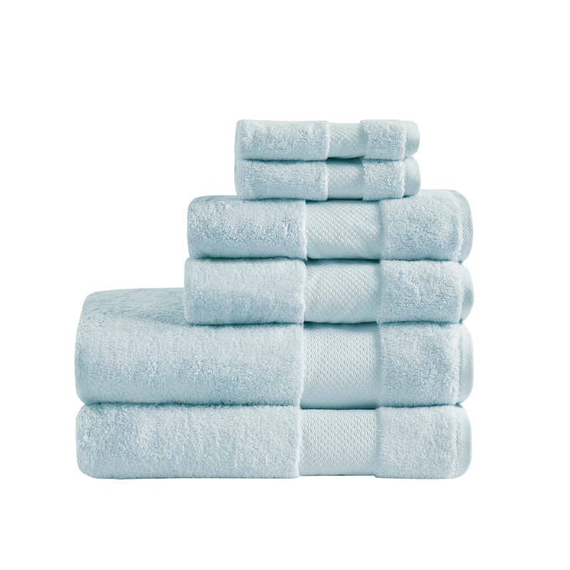 Madison Park Signature Turkish Cotton 6-piece Bath Towel Set