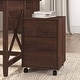 preview thumbnail 41 of 49, Key West 2 Drawer Mobile File Cabinet by Bush Furniture Bing Cherry