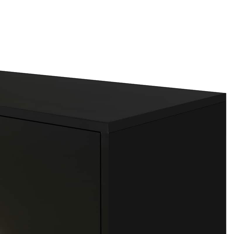 33.80 in. H Storage Cabinet with Adjustable Shelves