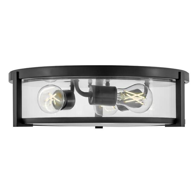 Hinkley Lighting Lowell 3 Light 16" Wide Flush Mount Drum Ceiling