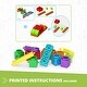 preview thumbnail 3 of 3, Engino: Qboidz Farm Tractor - 10 Model Brick Building Set, Toy Construction