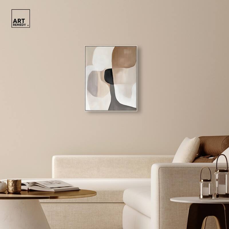 Curvilinear Composition II Canvas by Art Remedy