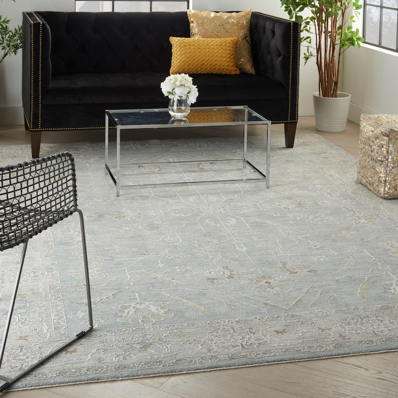 Nourison Asher Bordered Area Rug