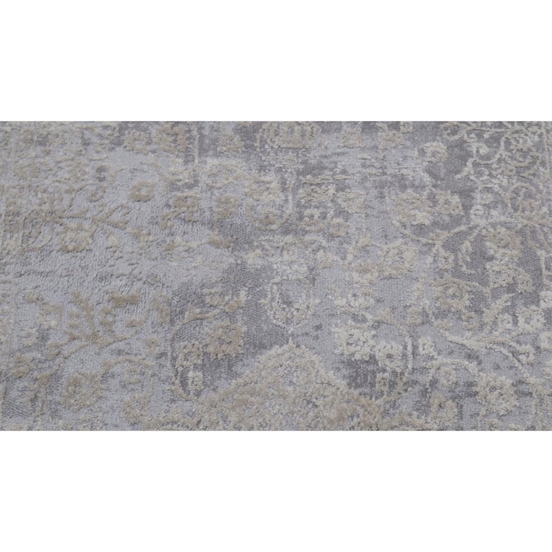 Vintage Regal Grey Beige Rug
