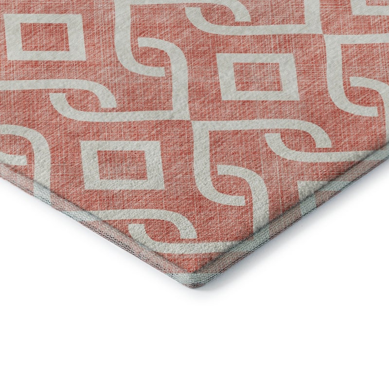 Premium Washable Super Soft Modern Medallions Mayfield Rug