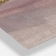 preview thumbnail 3 of 4, Designart 'Purple Glam Storm I' Glam 3 Panels Oversized Wall CLock - 36 in. wide x 28 in. high - 3 panels