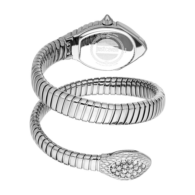 Just Cavalli Women's JC1L356M0015 Quartz Watch - Silver-Tone