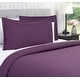preview thumbnail 2 of 5, Chanasya Solid Color Ultra Soft Duvet Cover Set