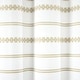 preview thumbnail 20 of 21, Lush Decor Breezy Chic Tassel Jacquard Eco-Friendly Recycled Cotton Shower Curtain Single