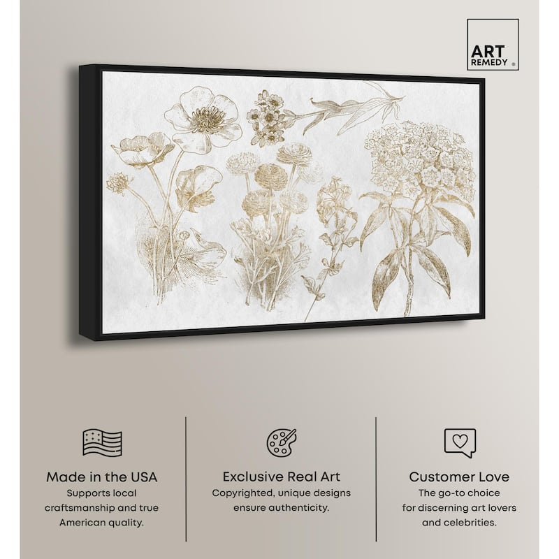 Floral Selection Canvas by Art Remedy