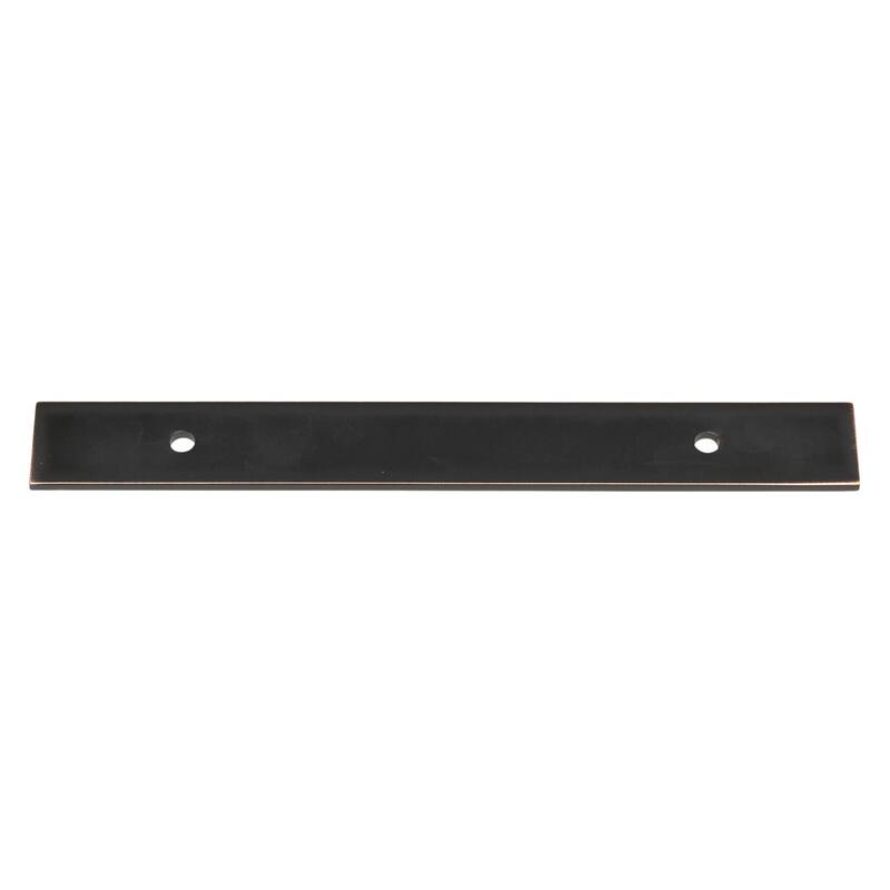 GlideRite 8-1/2 in. Squared Backplate 6-1/4 in. Center to Center, 8342-128 - Pack of 5 - Oil Rubbed Bronze