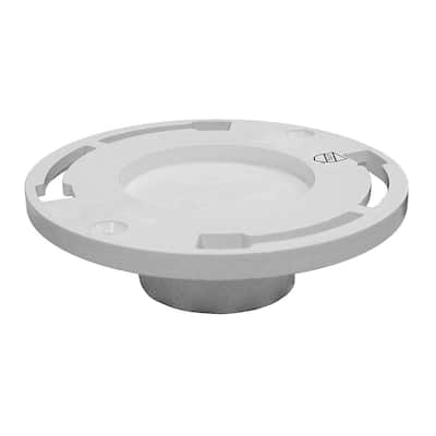 Jones Stephens C50300 3 PVC Pipe FT Closet Flange With Knockout