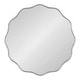 preview thumbnail 40 of 55, Kate and Laurel Viona Round Scalloped Mirror