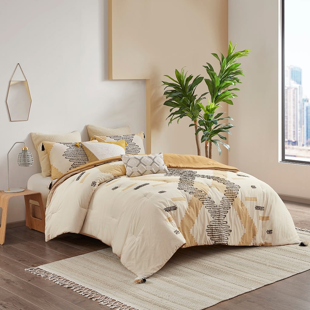 GDF Studio - Arizona 3-Piece Cotton Comforter Set