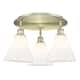 Option Antique Brass / Matte White