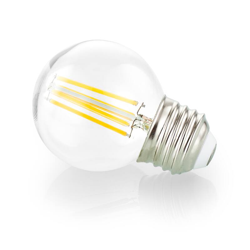 Light Society Koby G16.5 Clear LED Filament Light Bulb (Set of 6)