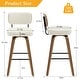 preview thumbnail 34 of 199, 26"/29" Swivel Bar Stools/ Counter Stools with Bentwood Legs