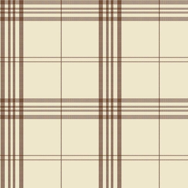 Orlando Plaid Indoor Vinyl Wallpaper - Brown