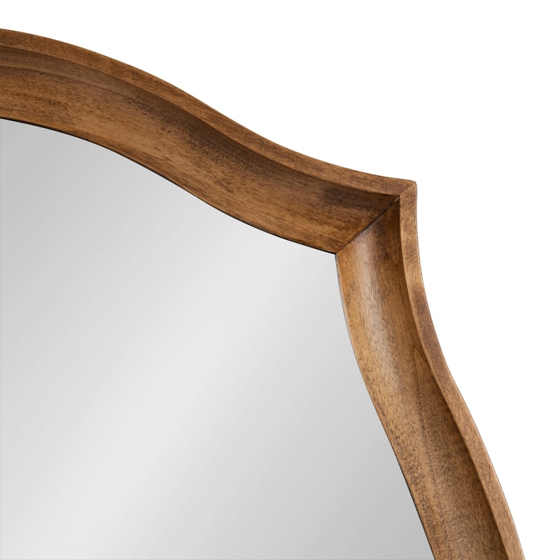 Kate and Laurel Hatherleigh Scallop Wall Mirror