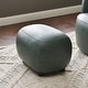 preview thumbnail 71 of 112, KINWELL 23" Wide Faux Leather Upholstered Ottoman Footrest, PU Entryway Footstool