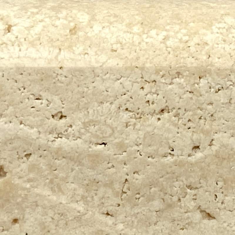 Ivory Travertine 0.62" x 12" Pencil Liner