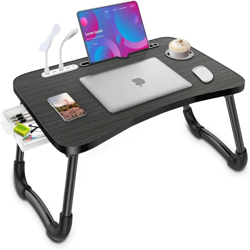 Laptop Lap Desk - Black