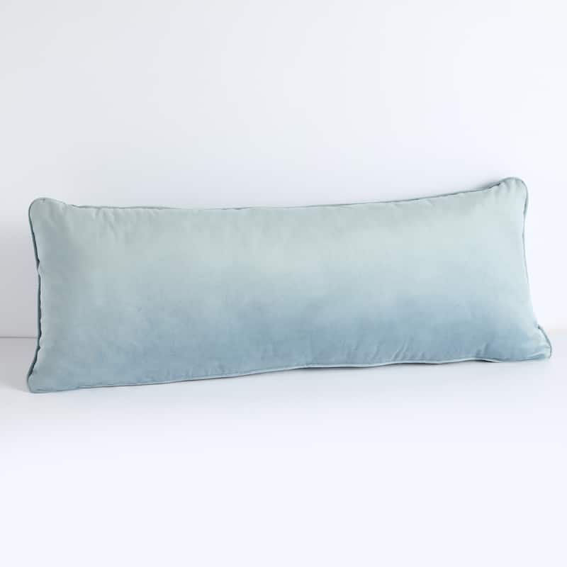 Sorra Home Solid Velvet Indoor Corded Pillow Single