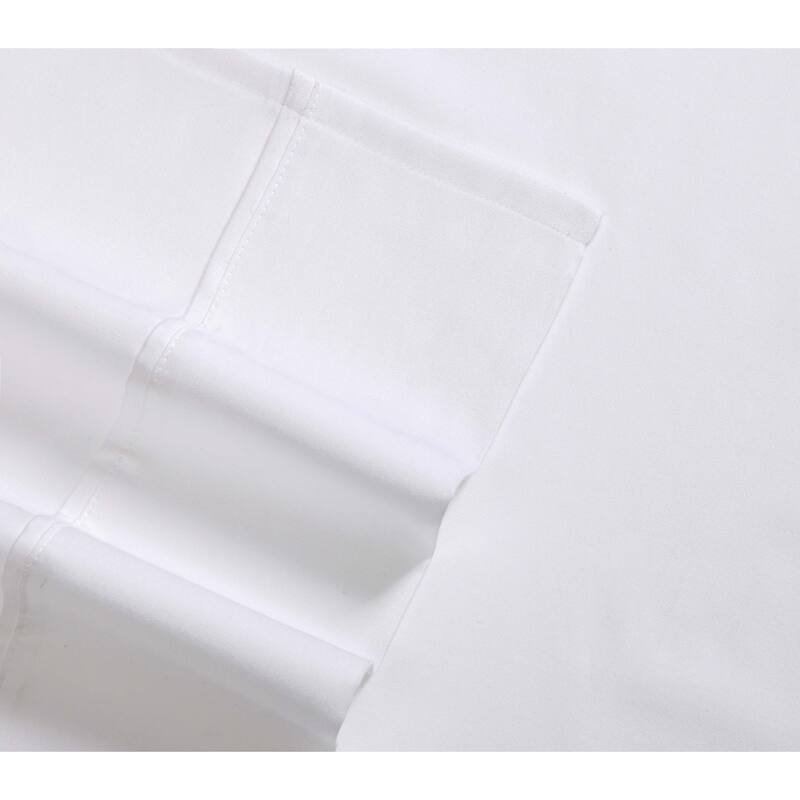 My World Solid Color Sheet Sets - White - Twin