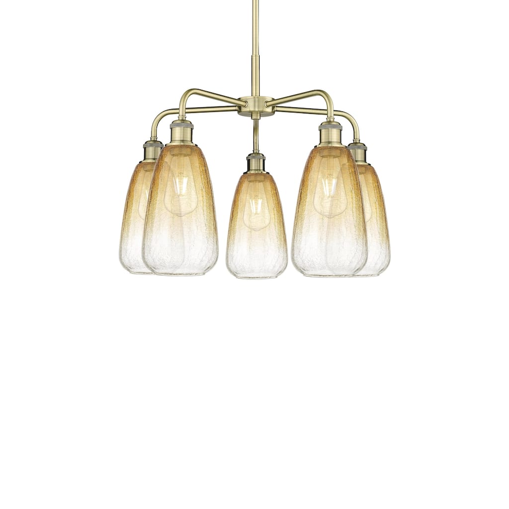 Innovations Lighting 516-5CR-19-25 Brookhaven Almond Chandelier
