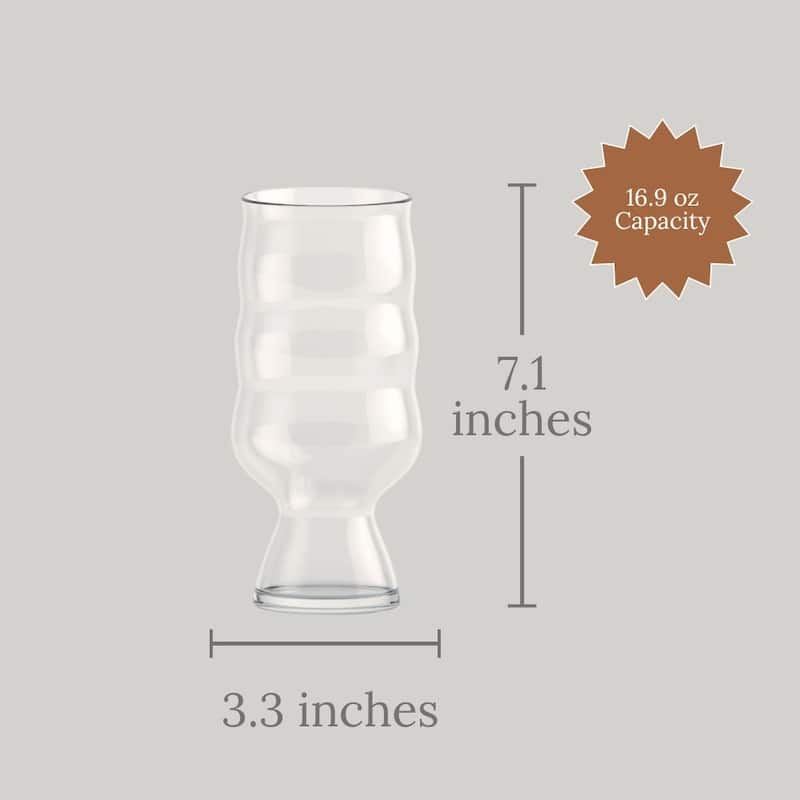 Holmegaard 2 Piece Mikkeller Beer Glasses