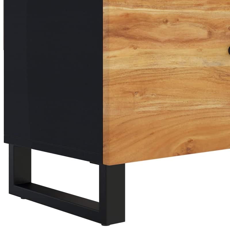 vidaXL TV Stand 41.3"x13"x18.1" Solid Wood Mango