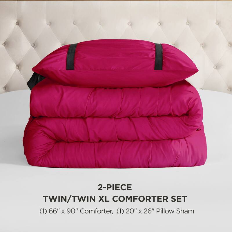 Juicy Couture Amelie Bows Ruched Comforter Sets