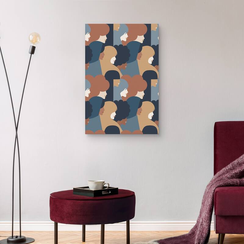 Girl Power by Dominique Vari Canvas Art Print